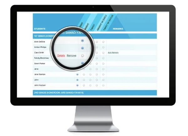 نرم افزار حضور و غیاب تحت وب